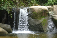 Waterfall Canelos Ecuador